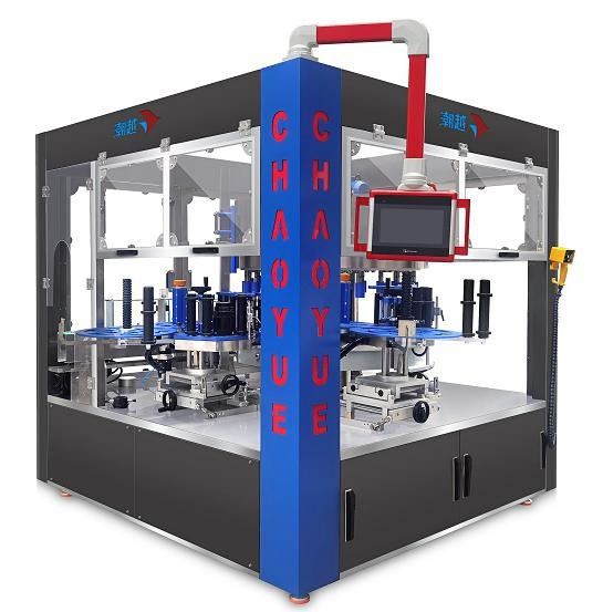 Automatic Round Bottle Sticker Labeling Machine